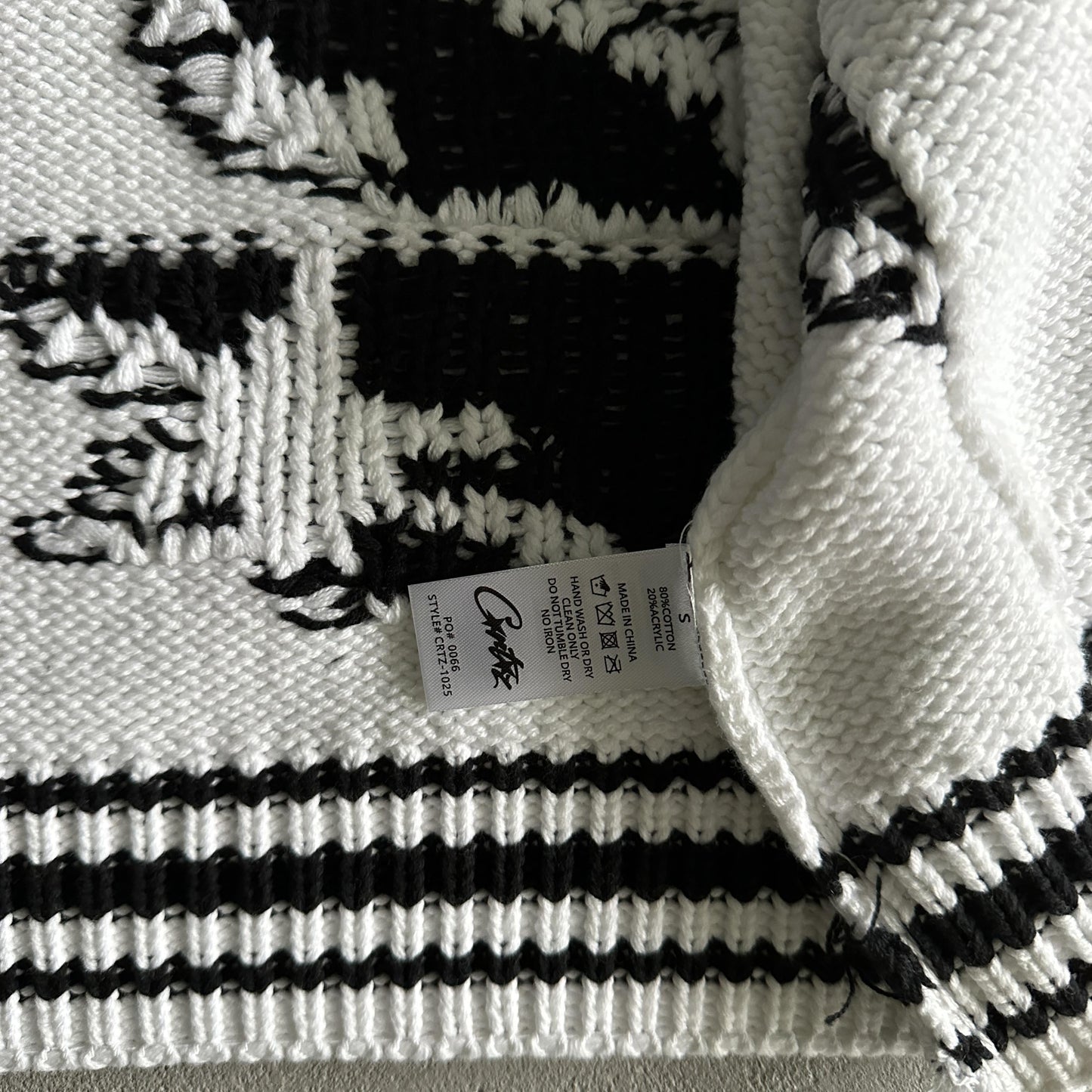 Corteiz Knit Jacquard Sweater