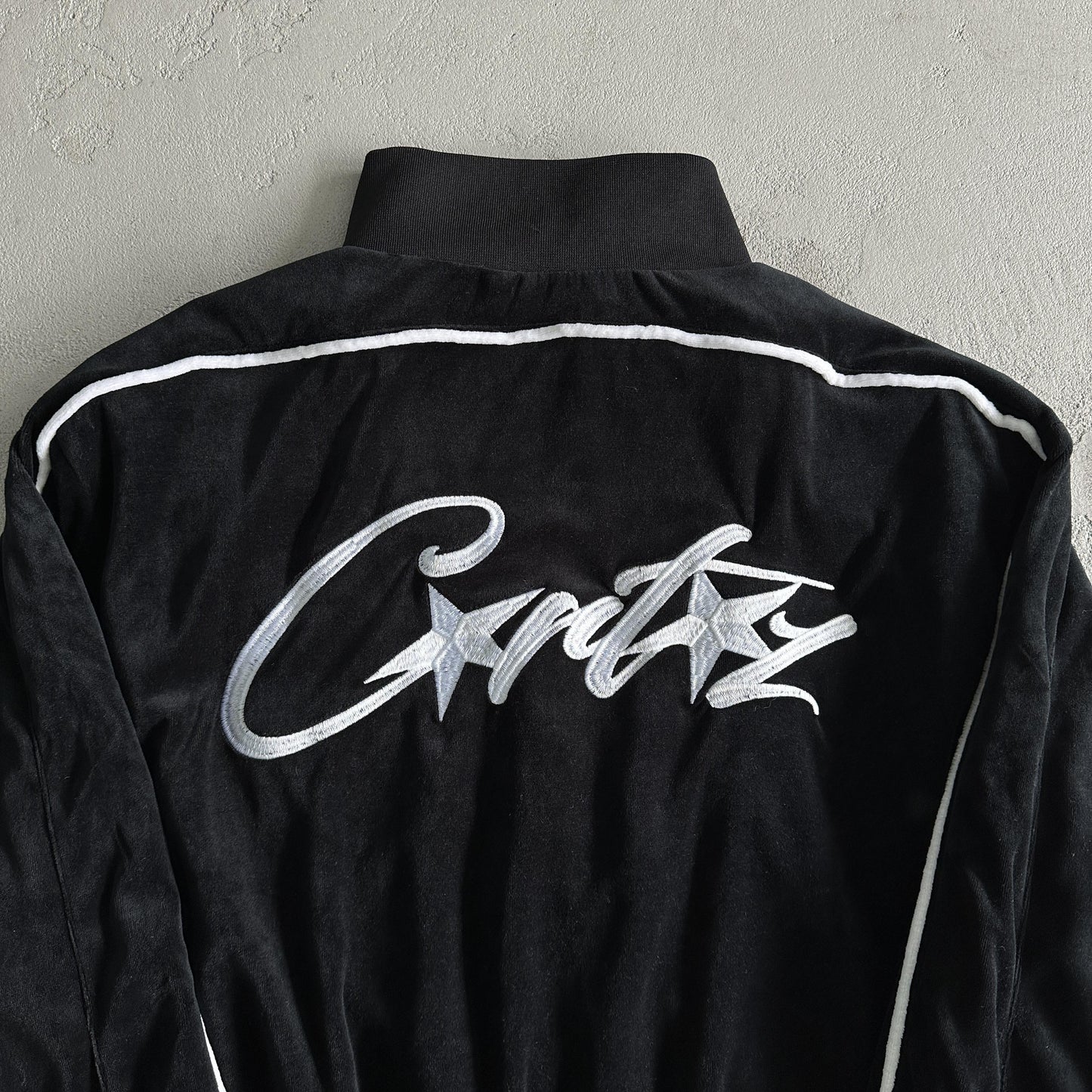 Crtz Velvet Jacket Black