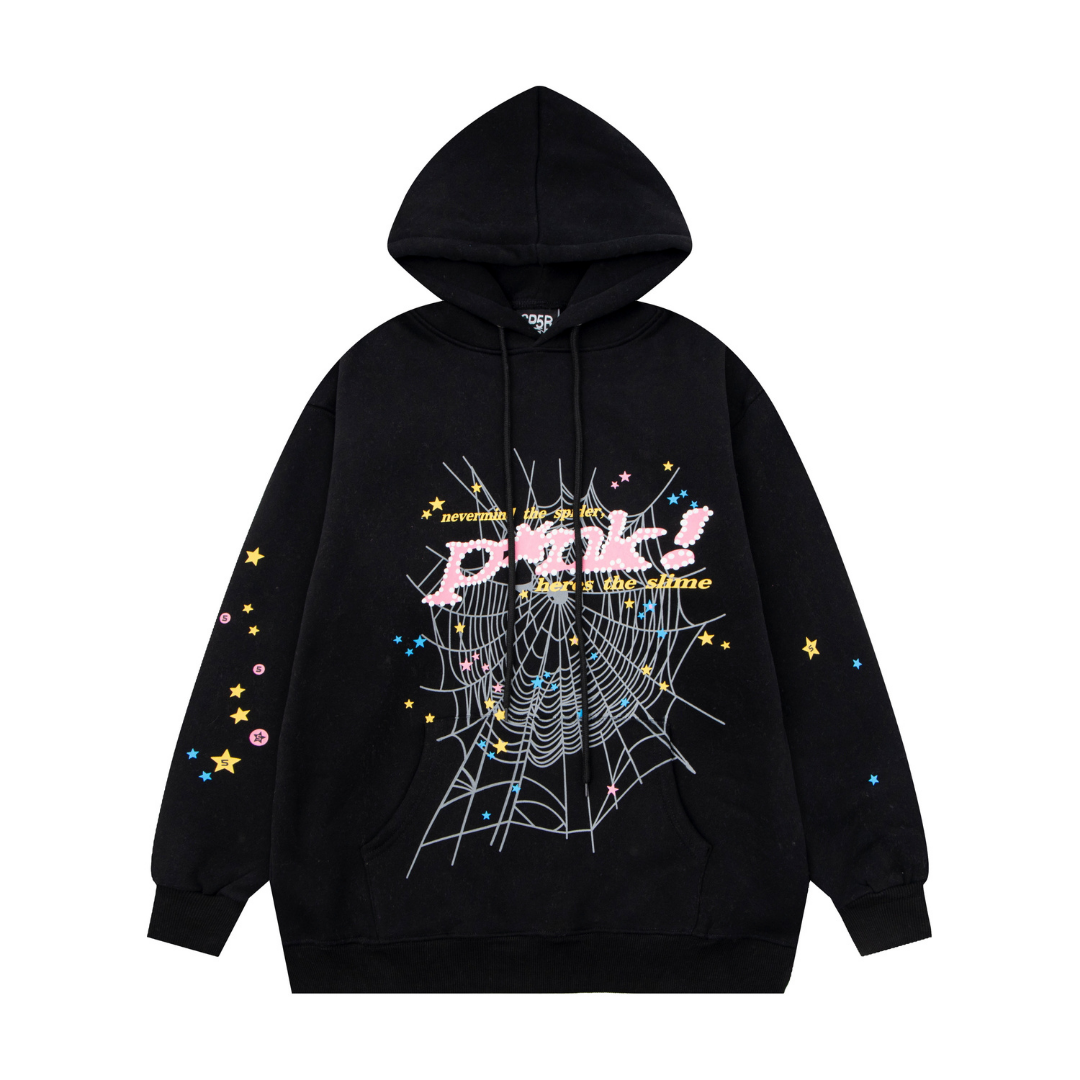 Sp5der Tracksuit Black