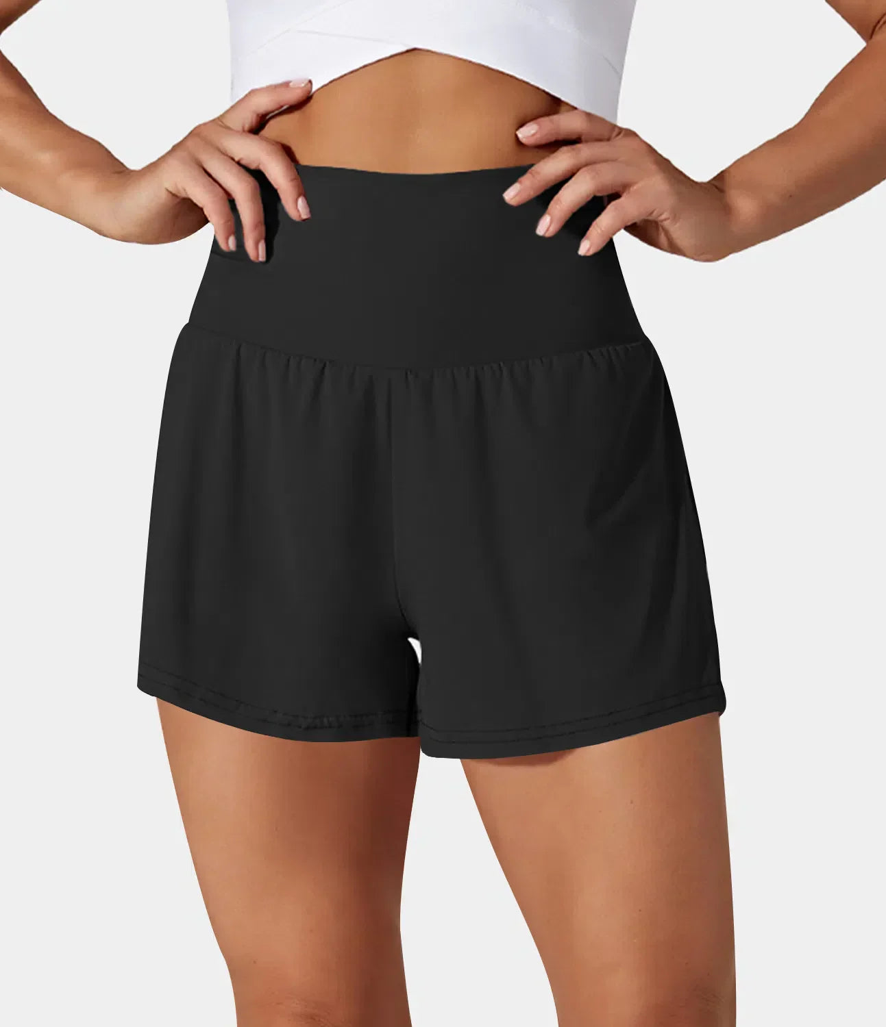 Johanna | Multifunctional 2-in-1 Yoga Shorts with Pockets