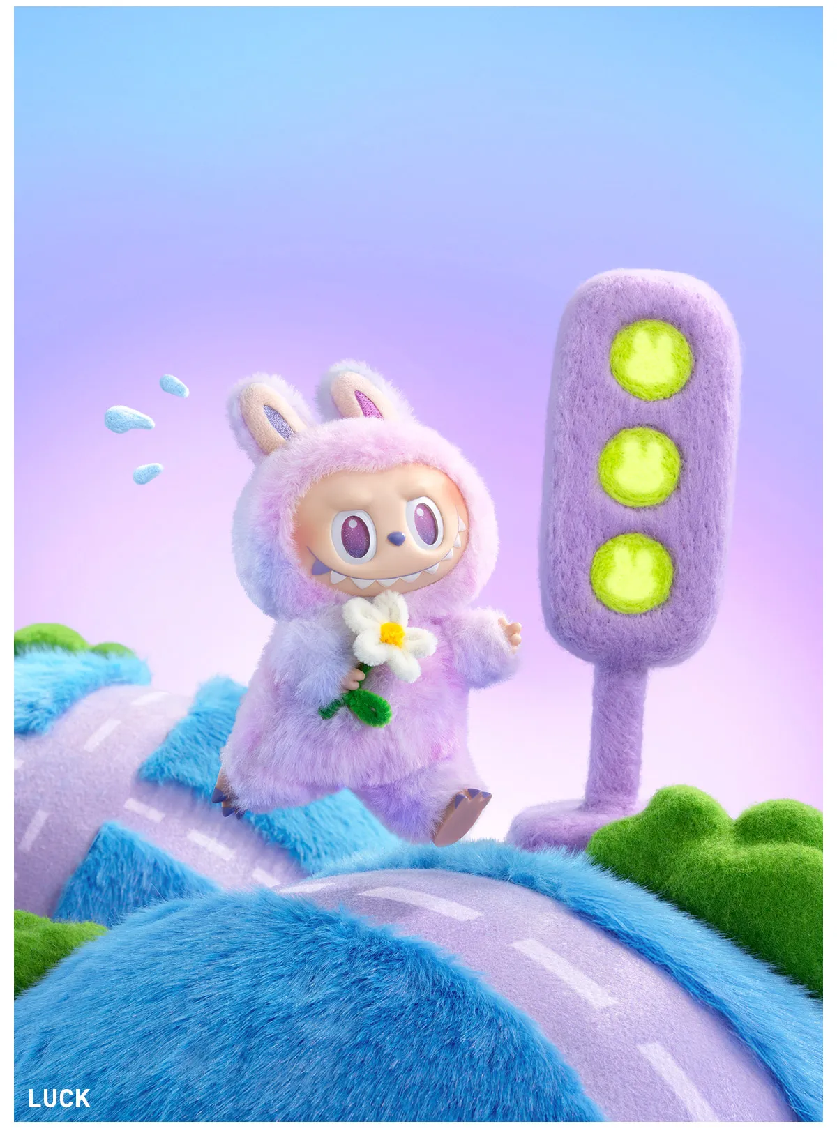 The Monsters Big into Energy Series – Vinyl Plush Pendant