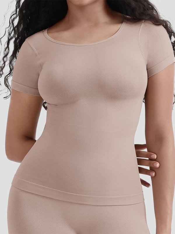 Selina | Seamless Shaping Short-Sleeved T-Shirt