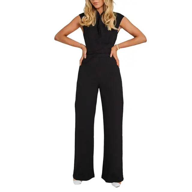 Elegance V-Neck Jumpsuit