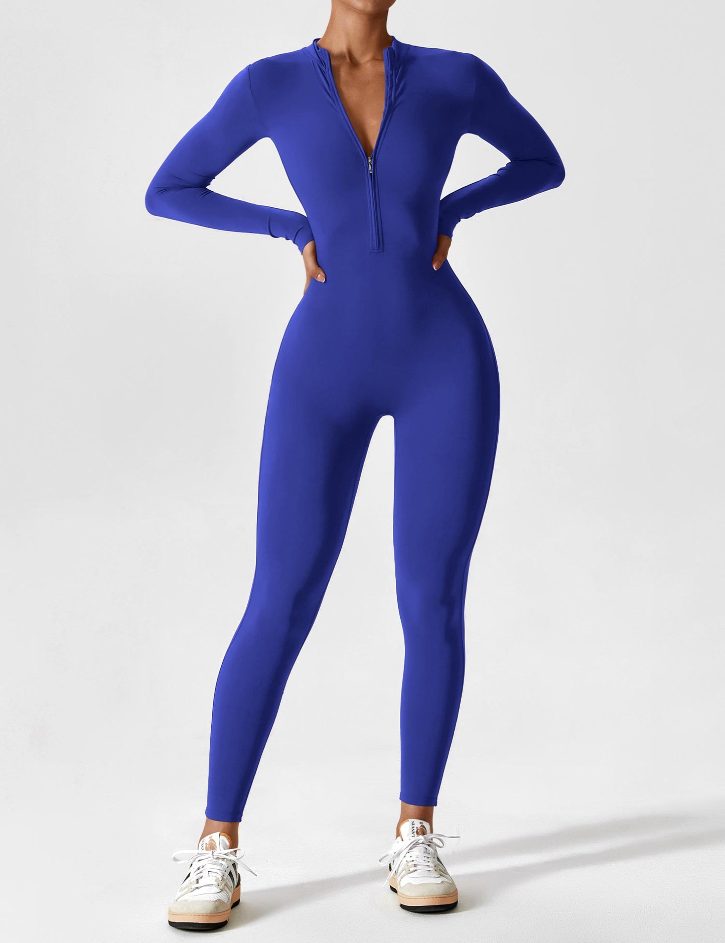 Lina | Seamless Full-Zip Bodysuit