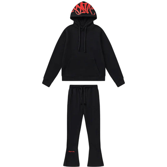 Syna World Logo Black Red Tracksuit
