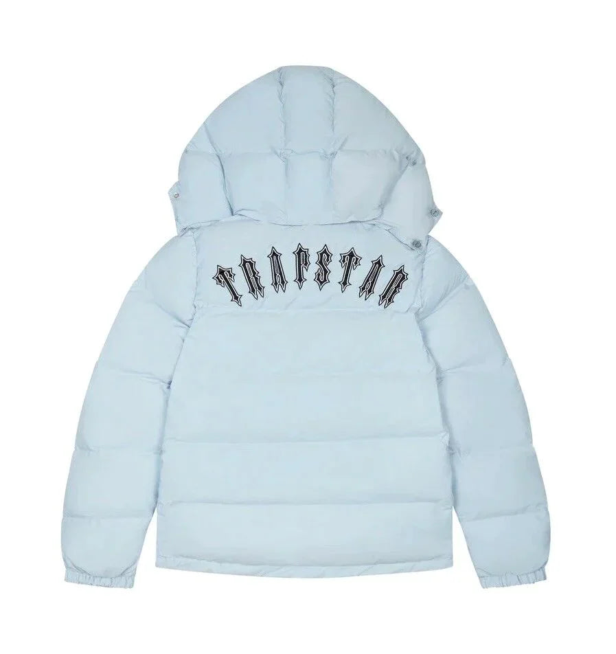 TS Irongate Detachable Hooded Puffer Jacket - (ICE BLUE)