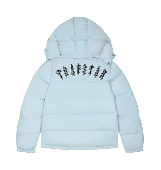 TS Irongate Detachable Hooded Puffer Jacket - (ICE BLUE)