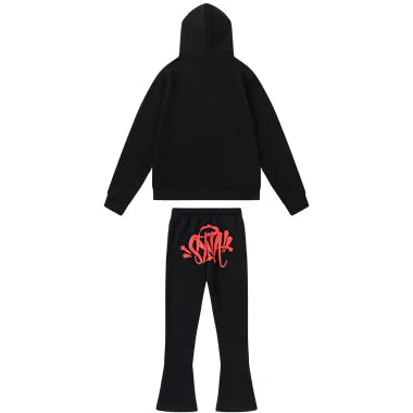 Syna World Logo Black Red Tracksuit