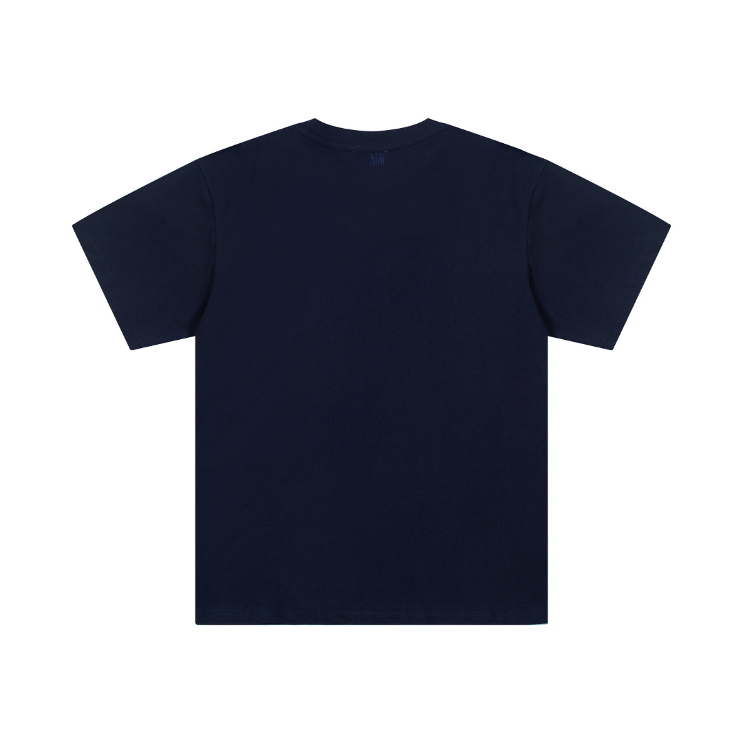 Ami Navy Blue T-shirt