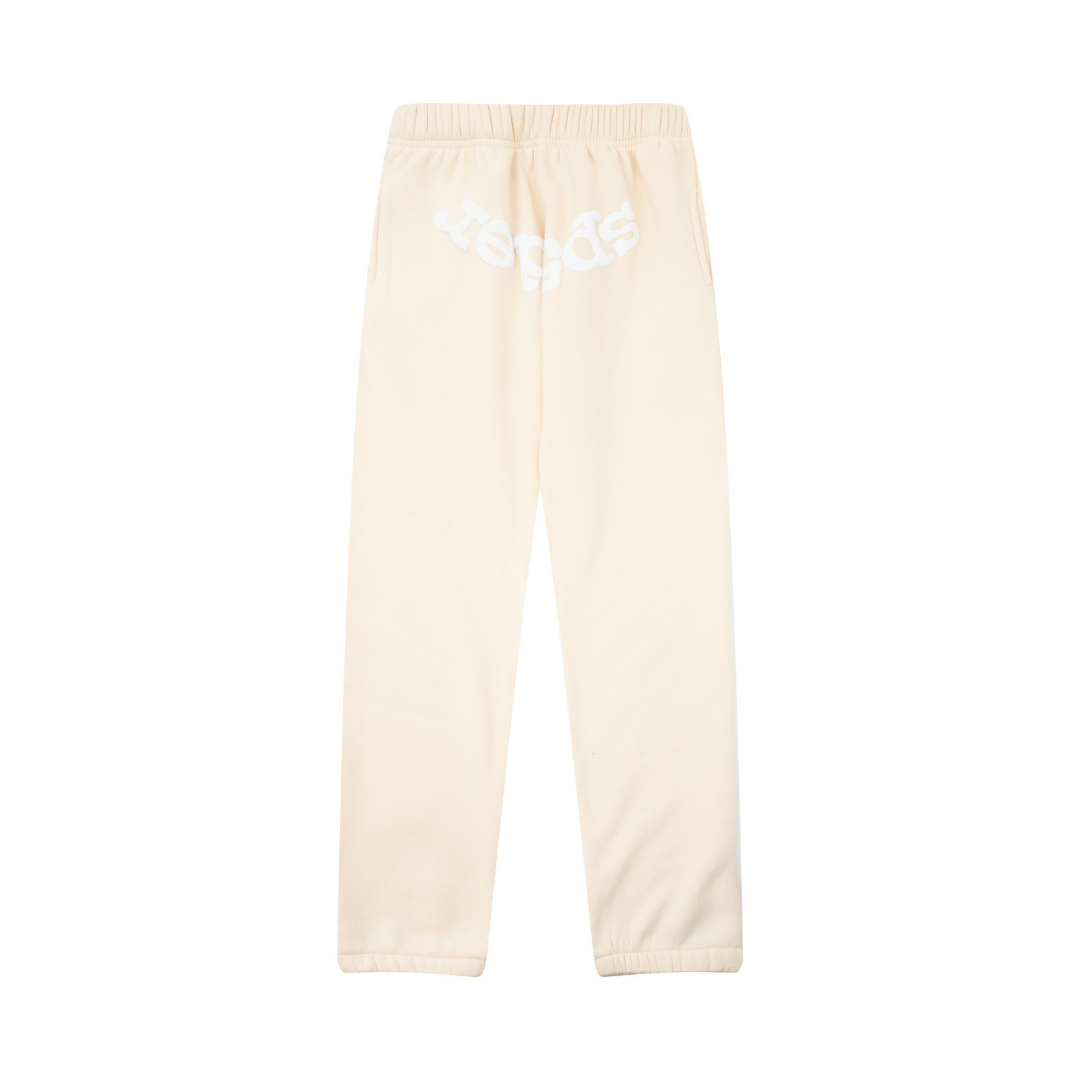 Sp5der Tracksuit Beige