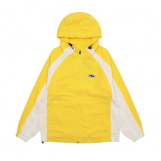 Yellow Windbreaker
