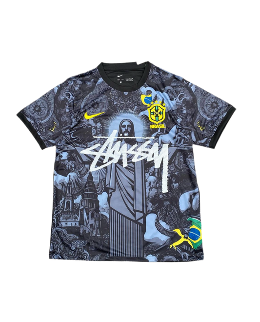 STÜSSY 2024 special edition Brasil black kit - Jesus edition