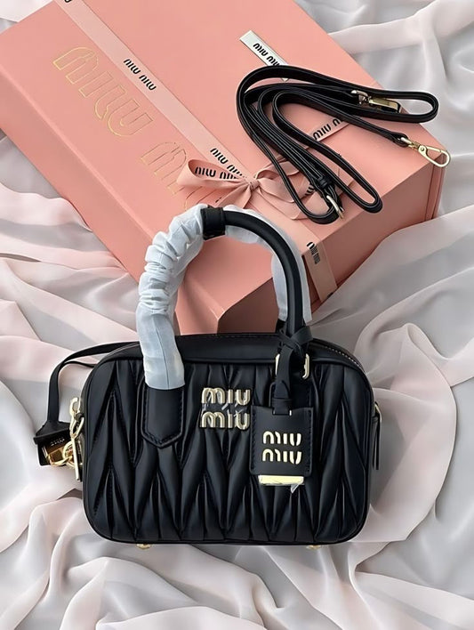 MIU MIU MINI BAG BLACK