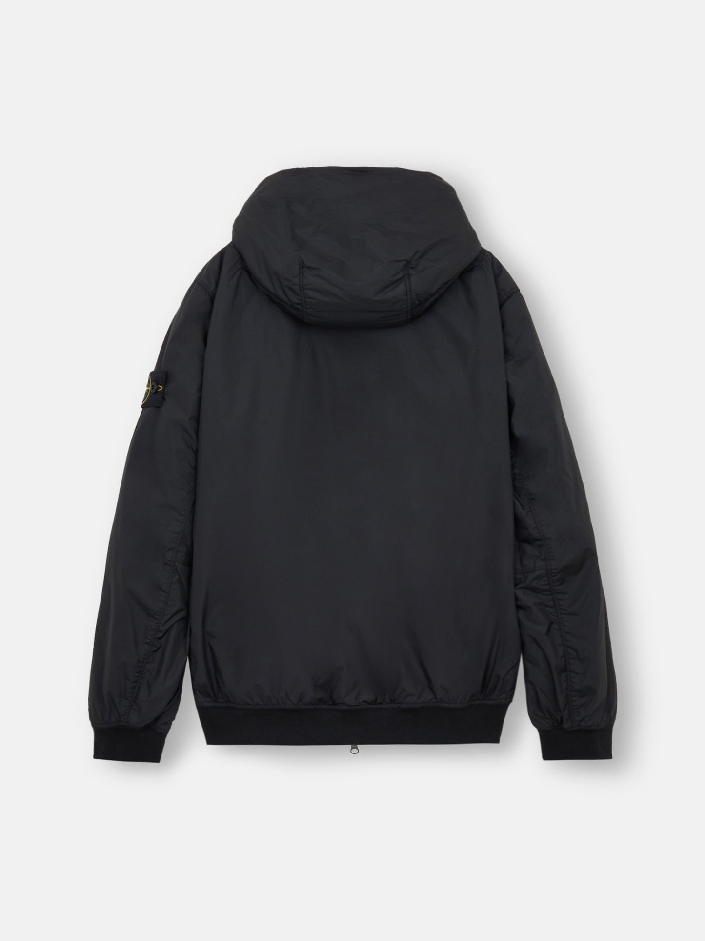 Logo Patch Hooded Track Jacket