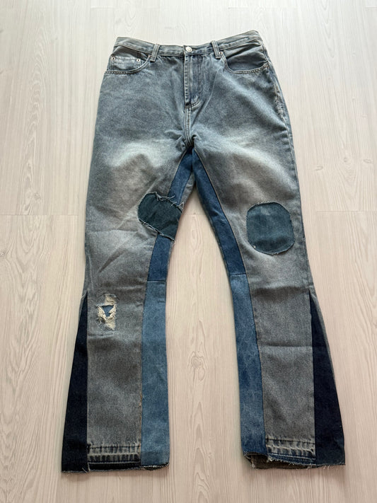 Flared Denim Size M