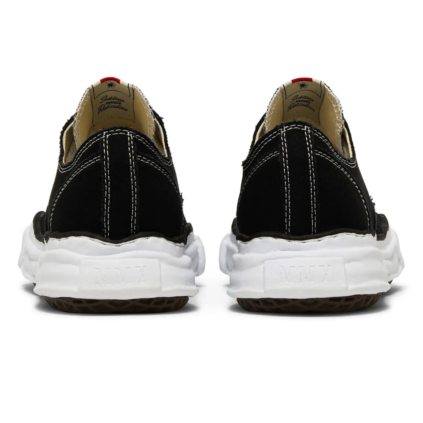 Maison Mihara Yasuhiro Hank OG Sole Canvas Low Black