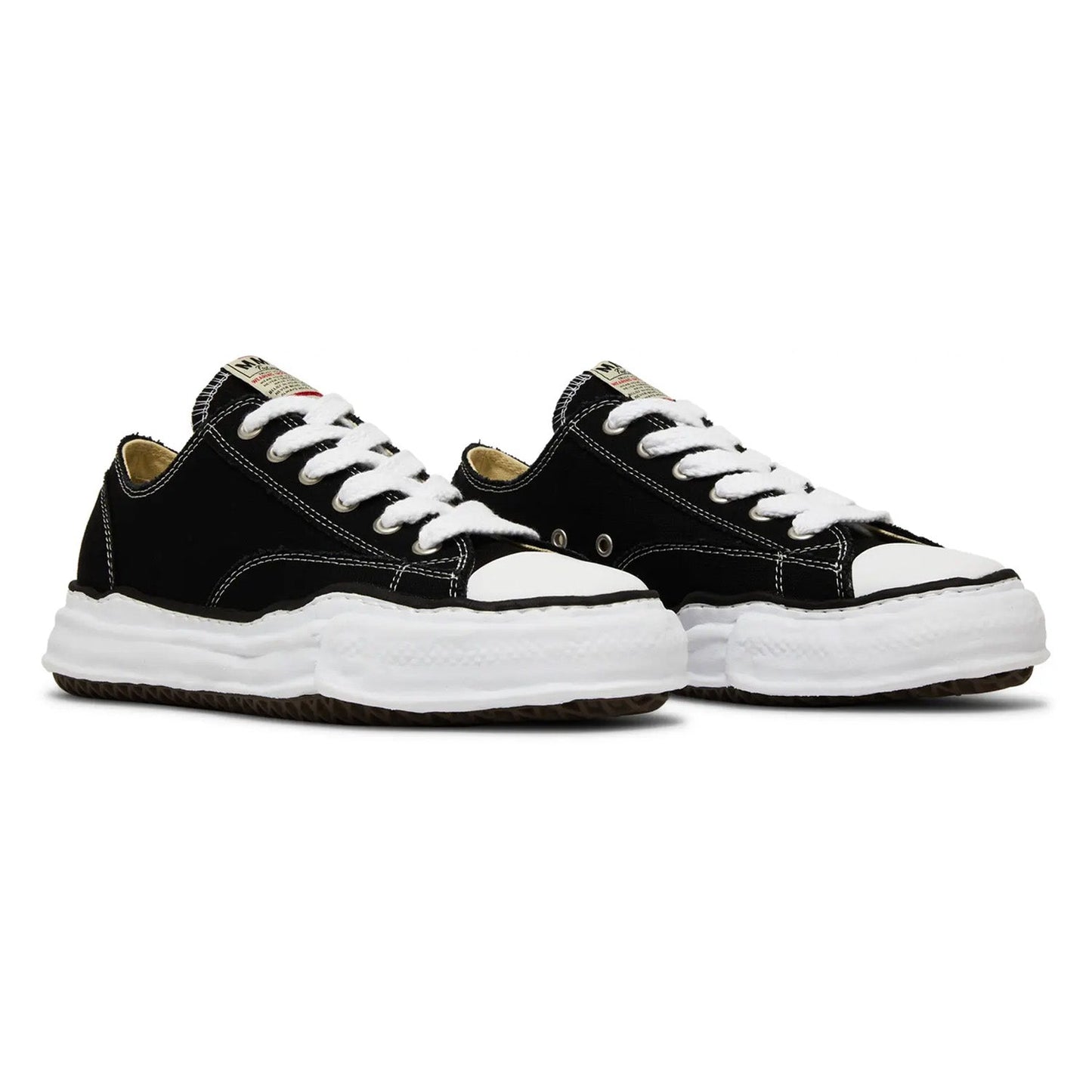 Maison Mihara Yasuhiro Hank OG Sole Canvas Low Black