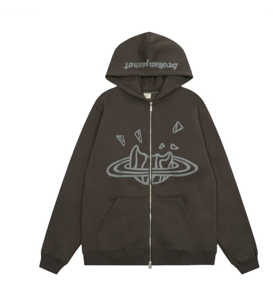 Broken Planet Black Hoodie