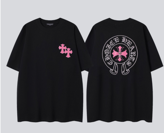 Chrome Hearts Black/Pink T-shirt
