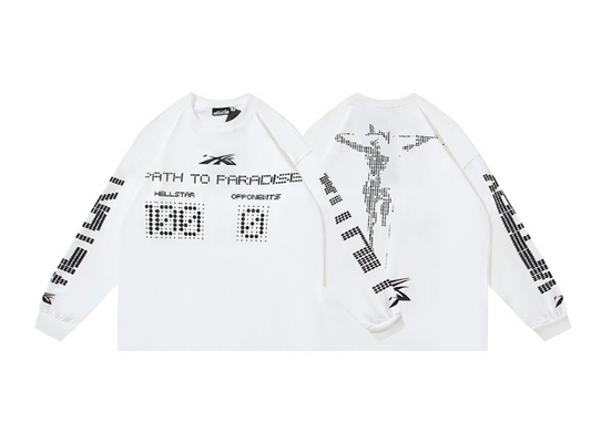 Hellstar White Longsleeve
