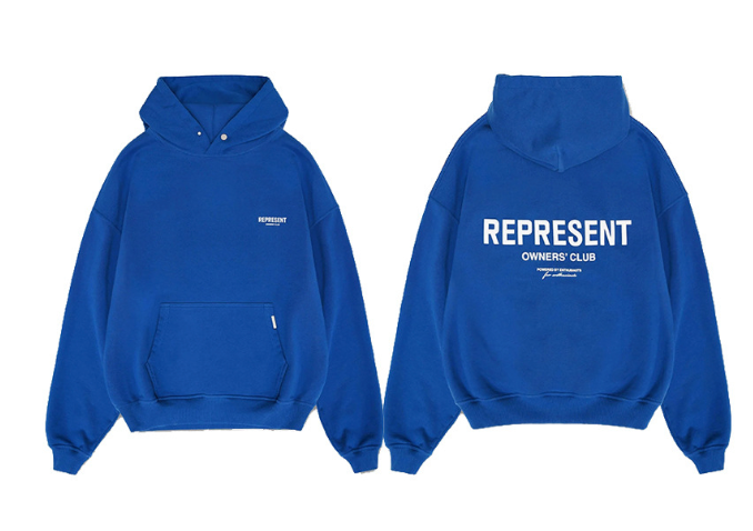 Represent Hoodie Dark Blue