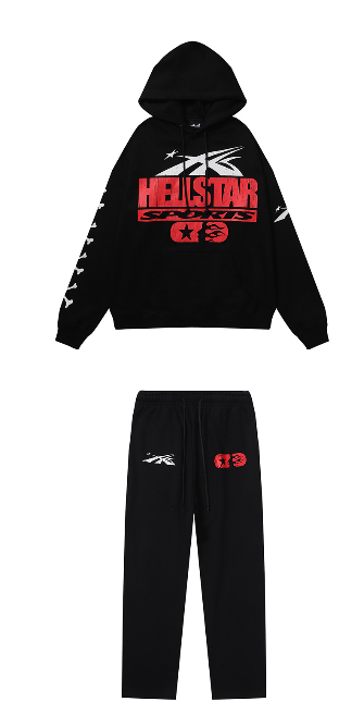 Hellstar Black Tracksuit