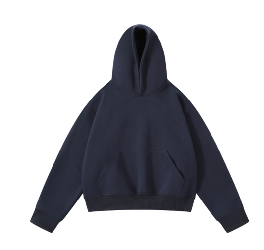 420 GSM Navy Blue Hoodie