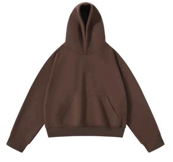 420 GSM Brown Hoodie