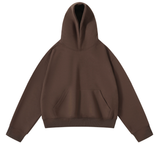 420 GSM Brown Hoodie