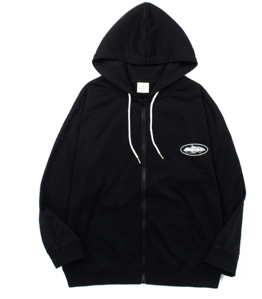 Crtz Black Zip Up