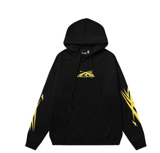 Hellstar Hoodie Black/Yellow