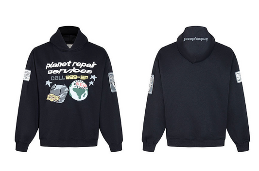 Broken Planet Black Hoodie