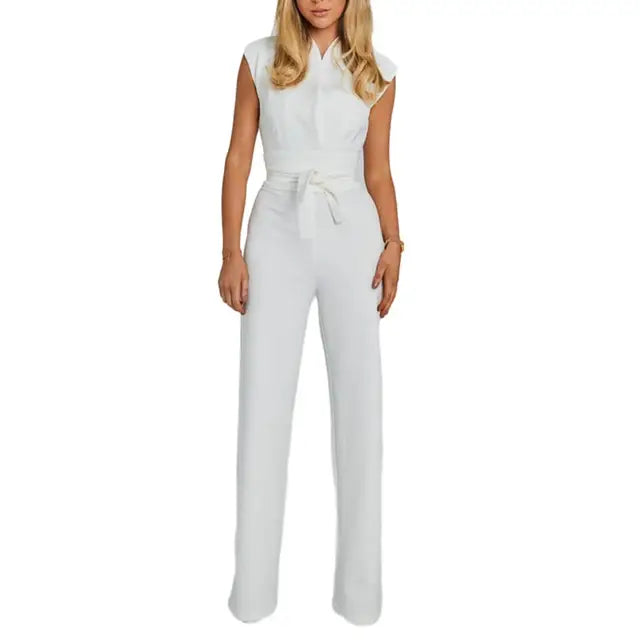 Elegance V-Neck Jumpsuit